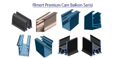 Almert Premium Cam Balkon Serisi